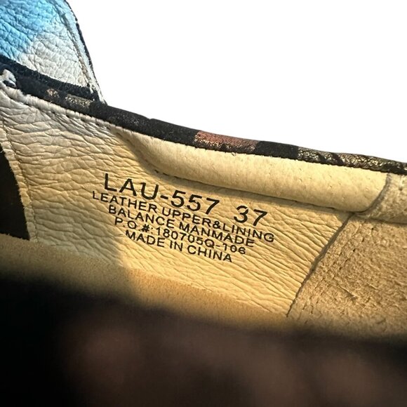 Alegria Women Lauryn Regal Gold Copper Floral Clog Shoes Nursing Size 37 6.5 - Picture 12 of 13